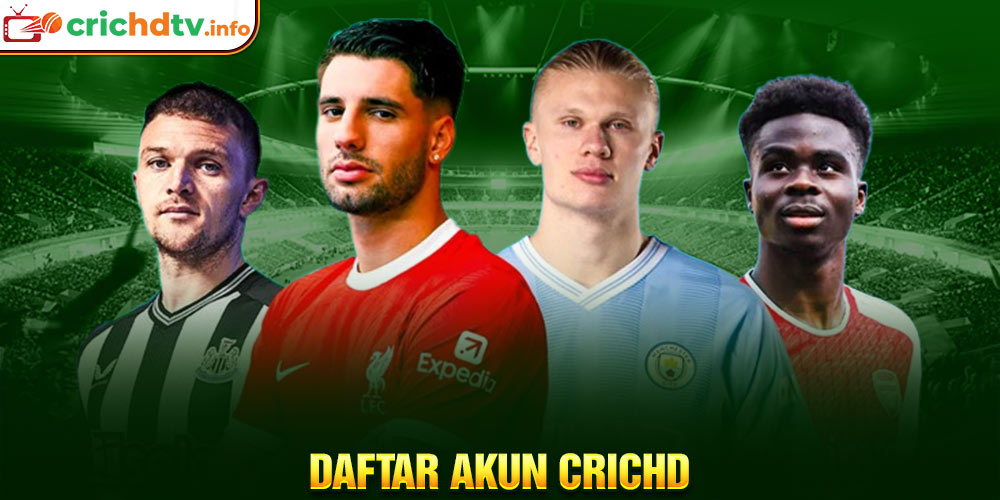 Daftar Akun CricHD