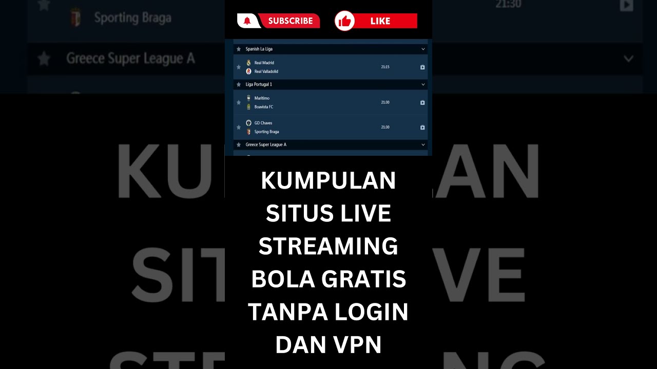 Yalla Shoot Live Indonesia Menyaksikan Pertandingan Sepak Bola Secara Langsung